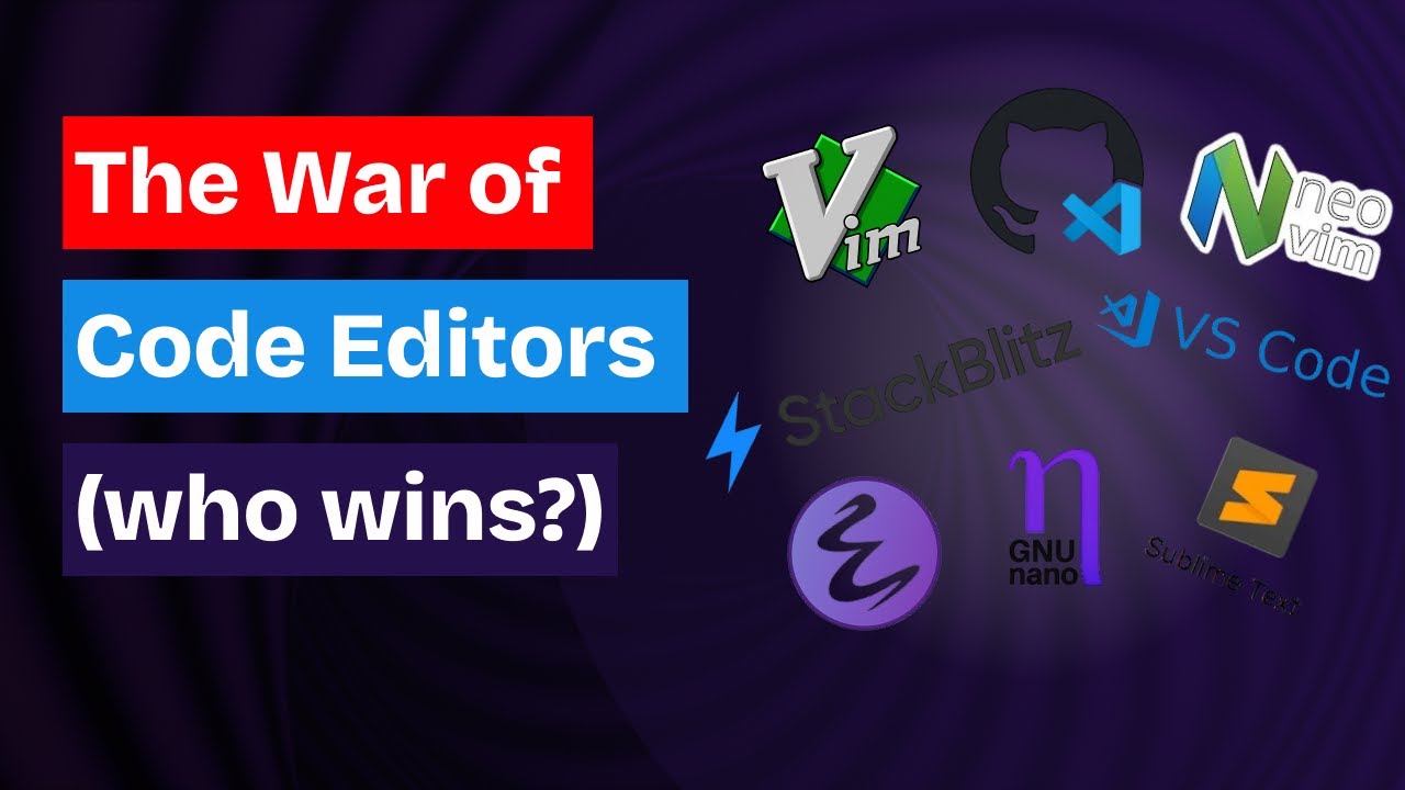The Code Editor Wars: A Dev’s Guide to Surviving 2025 - YouTube