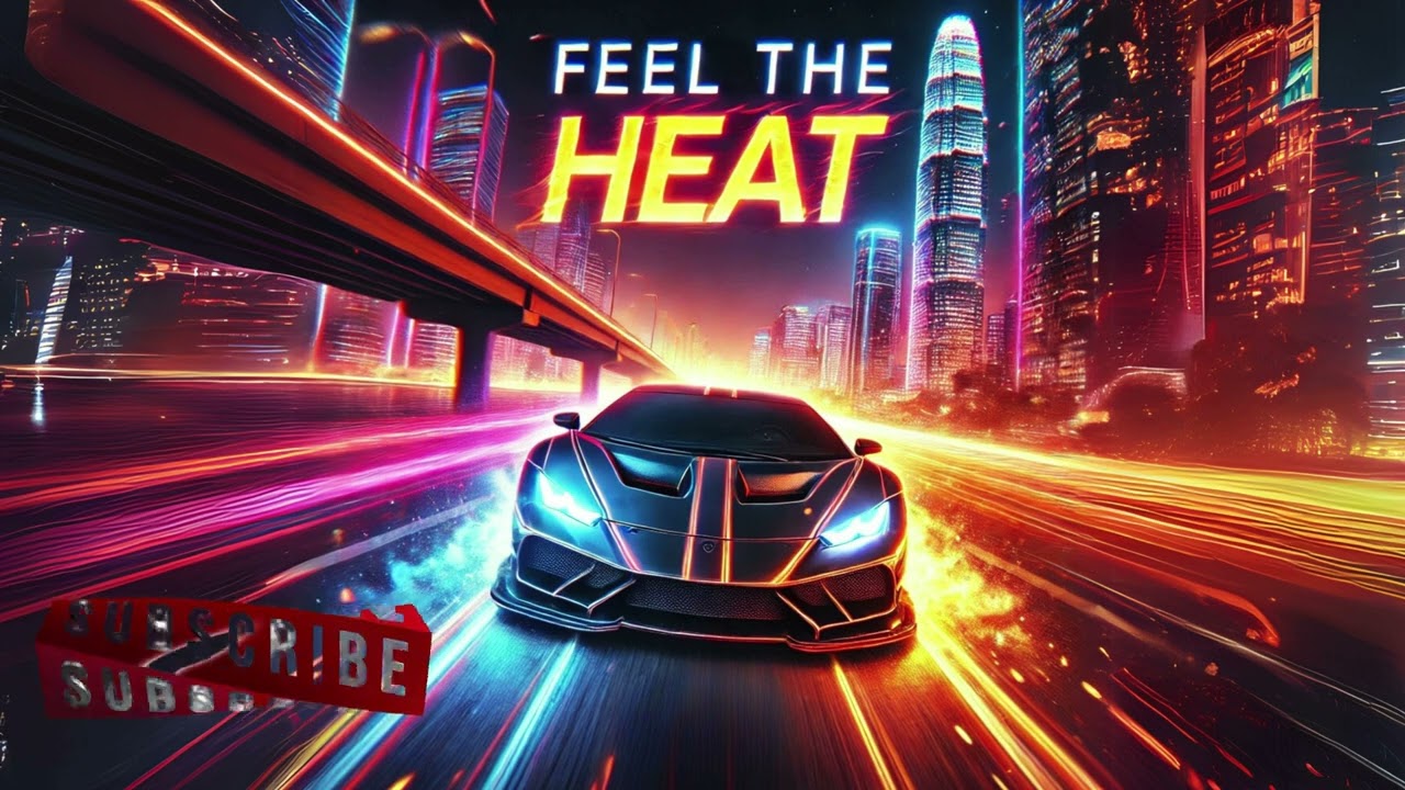 Feel the Heat ⚡ High-Speed EDM Racing Anthem | Intense Neon Night Ride