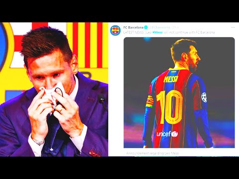 МЕССИ В ПОЛНОМ ШОКЕ ИЗ-ЗА УХОДА ИЗ БАРСЕЛОНЫ! РЕАКЦИЯ МЕССИ и все новости об уходе Лионеля из Барсы!