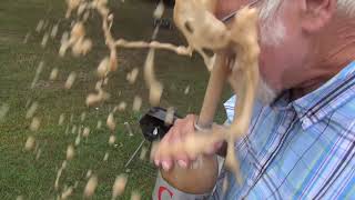 Angry Grandpa - Diet Coke & Mentos Explosion! (Reversed) screenshot 5