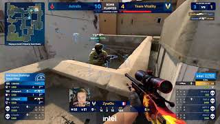 Zywoo Insane 1v4 AWP (2-No Scopes) || Astralis vs Team Vitality || ESL CS:GO