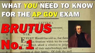 Document 4: Brutus No.1 AP Government