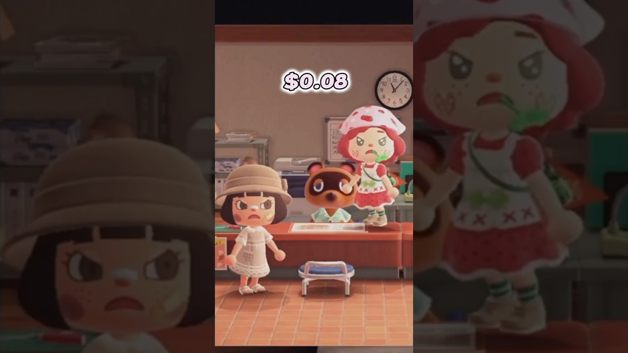 Наши банковские счета после того, как мы отдали всё Тому Нуку 🤬🤬 С @InfinitiCrossing ACNH | anima...