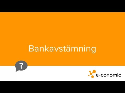 Video: Hur gör du månadsvis bankavstämning?