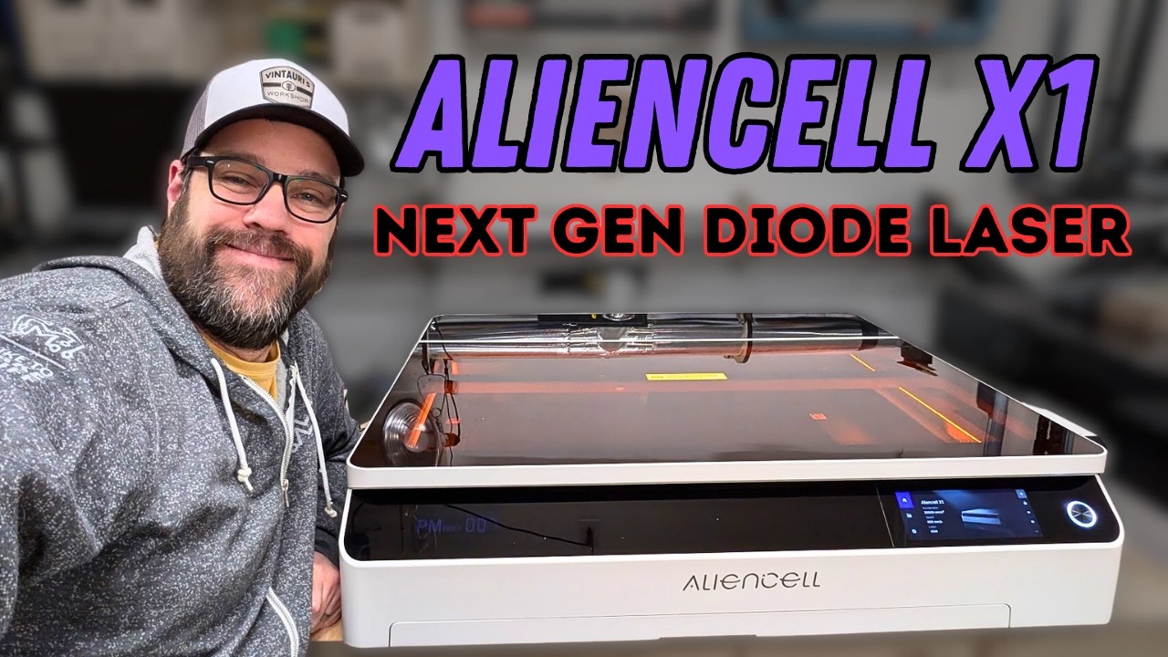 Aliencell X1 полностью изменил представление о диодных лазерах!