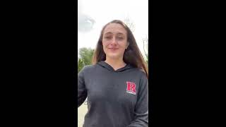 Why I'm Glad I Chose Rutgers - Katherine - Raptor Ambassador Vlogs