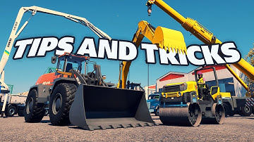 Tips and Tricks! - Construction Simulator 2022