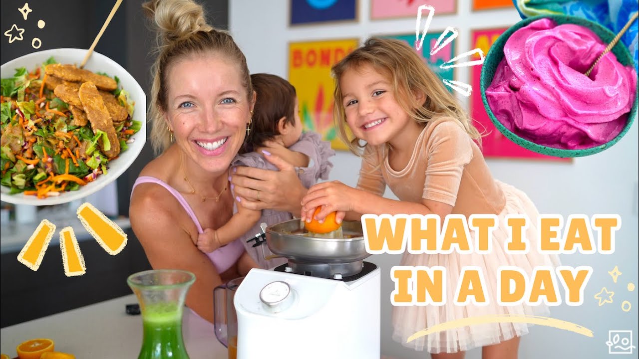 🌿Full Day of High Raw Vegan Eats + Balancing Work, Kids & Self-Care