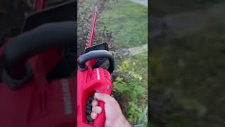Using a Craftsman 20v Hedge Trimmer ONE HANDED!!! #lawn #lawncare #landscape Using a Craftsman 20v Hedge Trimmer ONE HANDED!!! #lawn #lawncare #landscape
