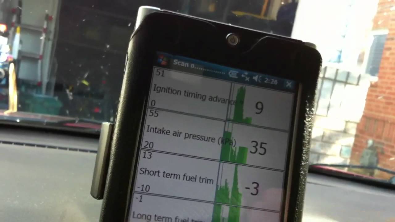Axim OBD II code Reader Bluetooth - YouTube
