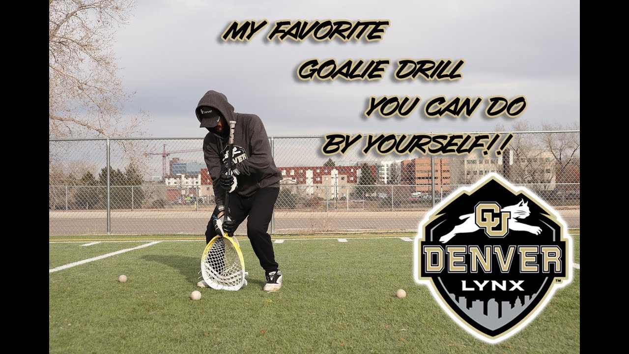 Lacrosse Goalie Drill You can do by Yourself!! YouTube