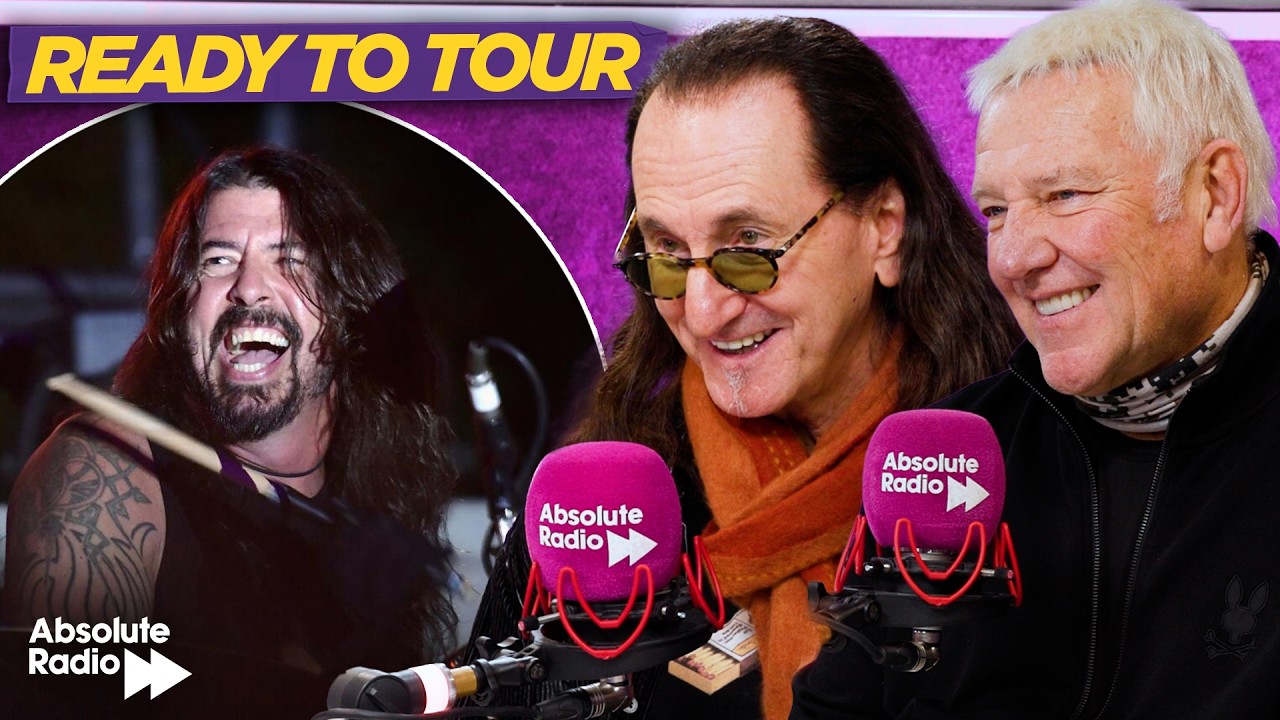 “Can we do this again?” Rush announce UK Tour | Geddy Lee & Alex Lifeson