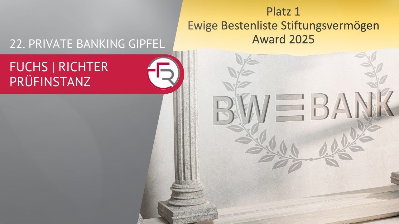 Top-Stiftungsmanager 2025: BW-Bank führt die Ewige Bestenliste an