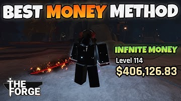 How To Get A Lot Of Money Fast In The Forge Best Way To Farm To Get Money | Roblox The Forge