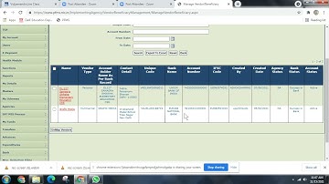 #How to check Vendor&Bank status of Vendor #PFMS #SAMAGRASHIKSHA #Delhi#Education#SunilGoel#Vendor