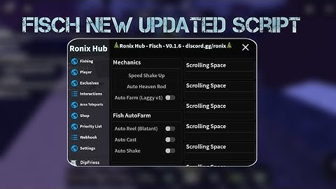 Fisch Updated Script🎄🎅🏻 | Hydrogen - Fluxus - Delta - Arceus x - Codex Executor