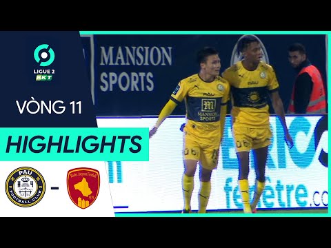 Highlights Pau FC vs Rodez  l Khoảng Khắc Lịch Sử Quang Hải Có Bàn Thắng Đầu Tiên Ở Châu Âu