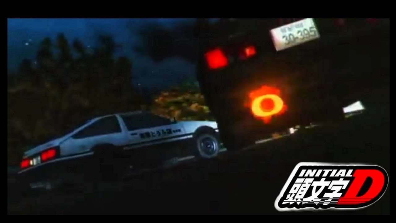 #initiald [AMV]-Gamble Rumble (original Intro scene with English lyrics ...