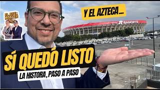 Ready and beautiful, the new Azteca Stadium!!!