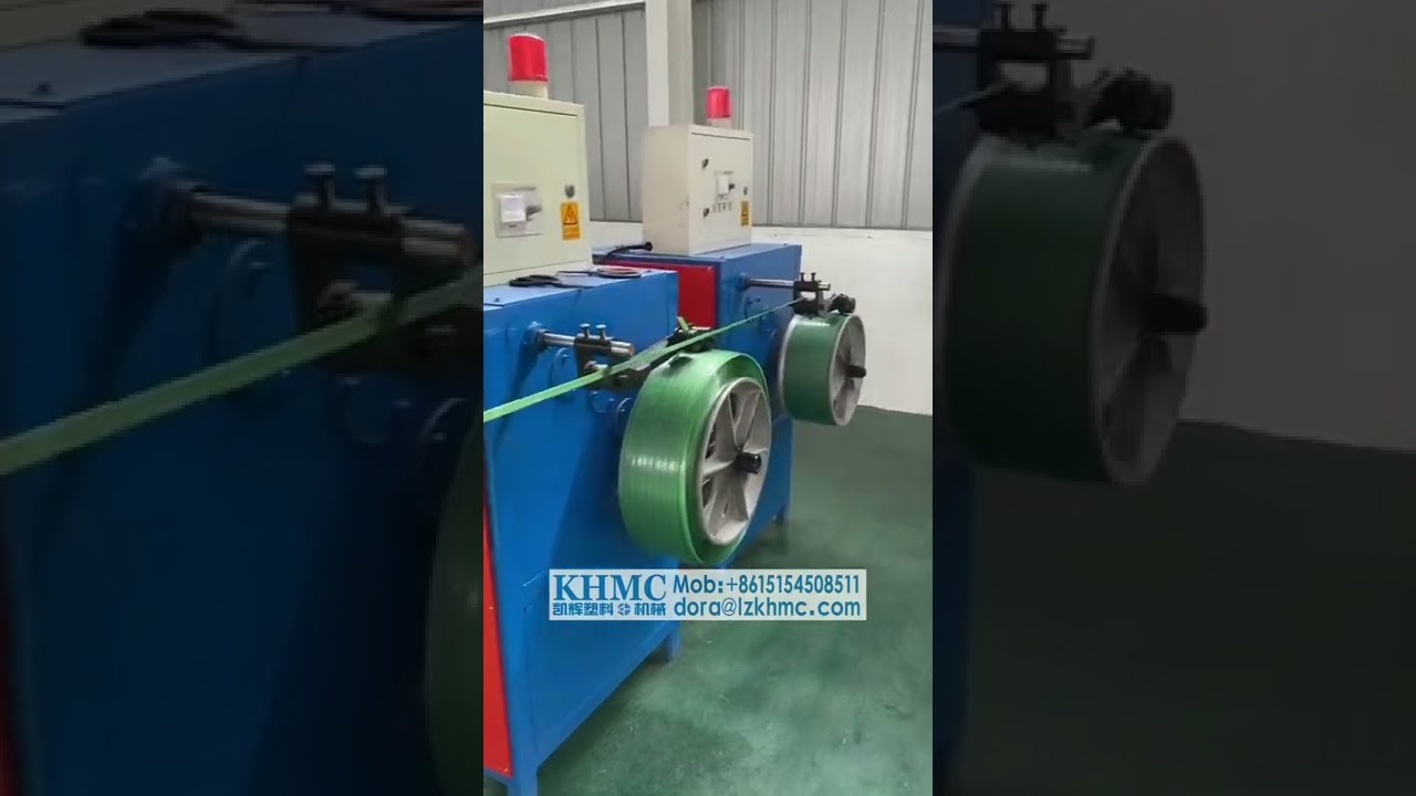 Plastic Pet PP Packing Tape Strap Band Extruder Making Machine