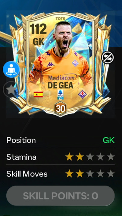 107 UTOTS De Gea 🔥 #fcmobile