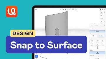 uMake Help - Design - Snap to Surface