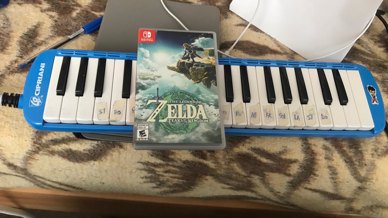 The Legend of Zelda Tears of the Kingdom Main Theme (Melodica Cover) Tabs in description