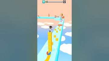 Cube Surfer Android Gameplay Level 047 #shorts #gaming #CubeSurfer