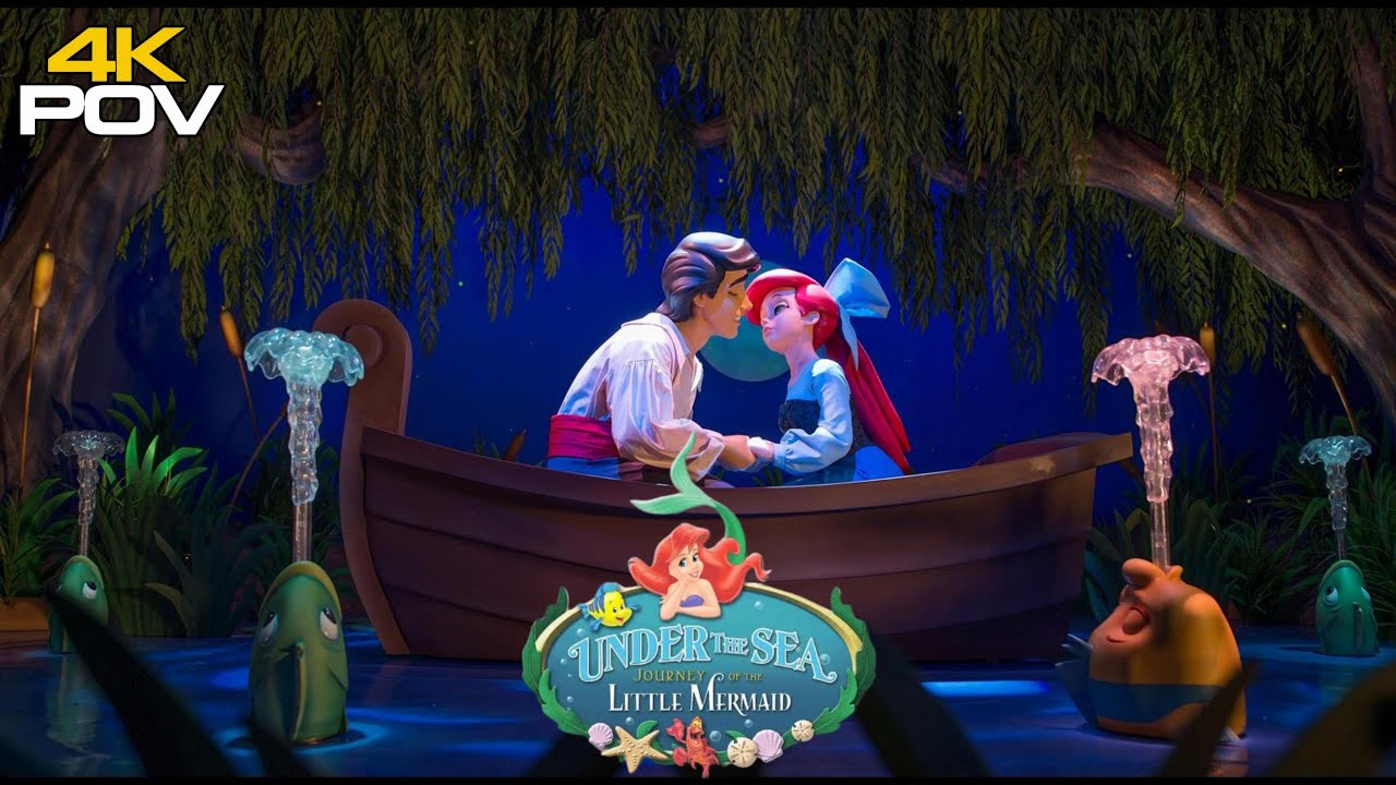 Under The Sea Journey of the Little Mermaid | FULL RIDE POV EXPERIENCE ...