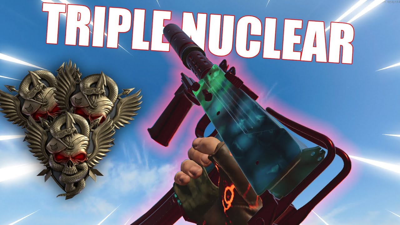 TRIPLE NUCLEAR EQUIVALENT W/ MAC-10 I COLD WAR BEST MAC-10 CLASS SETUP