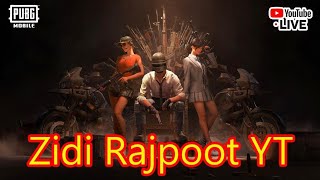 🔴 ROAD TO 2K NEED YOUR SUPPORT | PUBG MOBILE LIVE 🔴 Zidi RajPoot yt