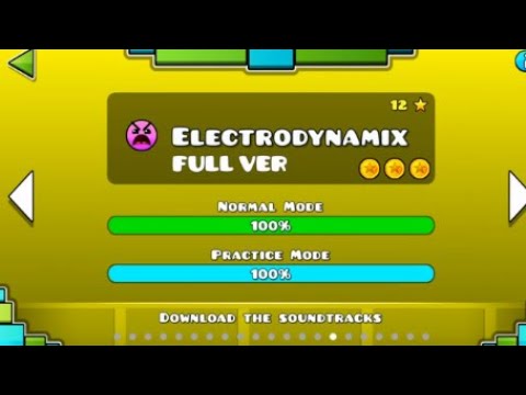 Electrodynamix Full Version | Geometry Dash