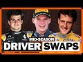 7 Craziest Mid-Season F1 Driver Swaps