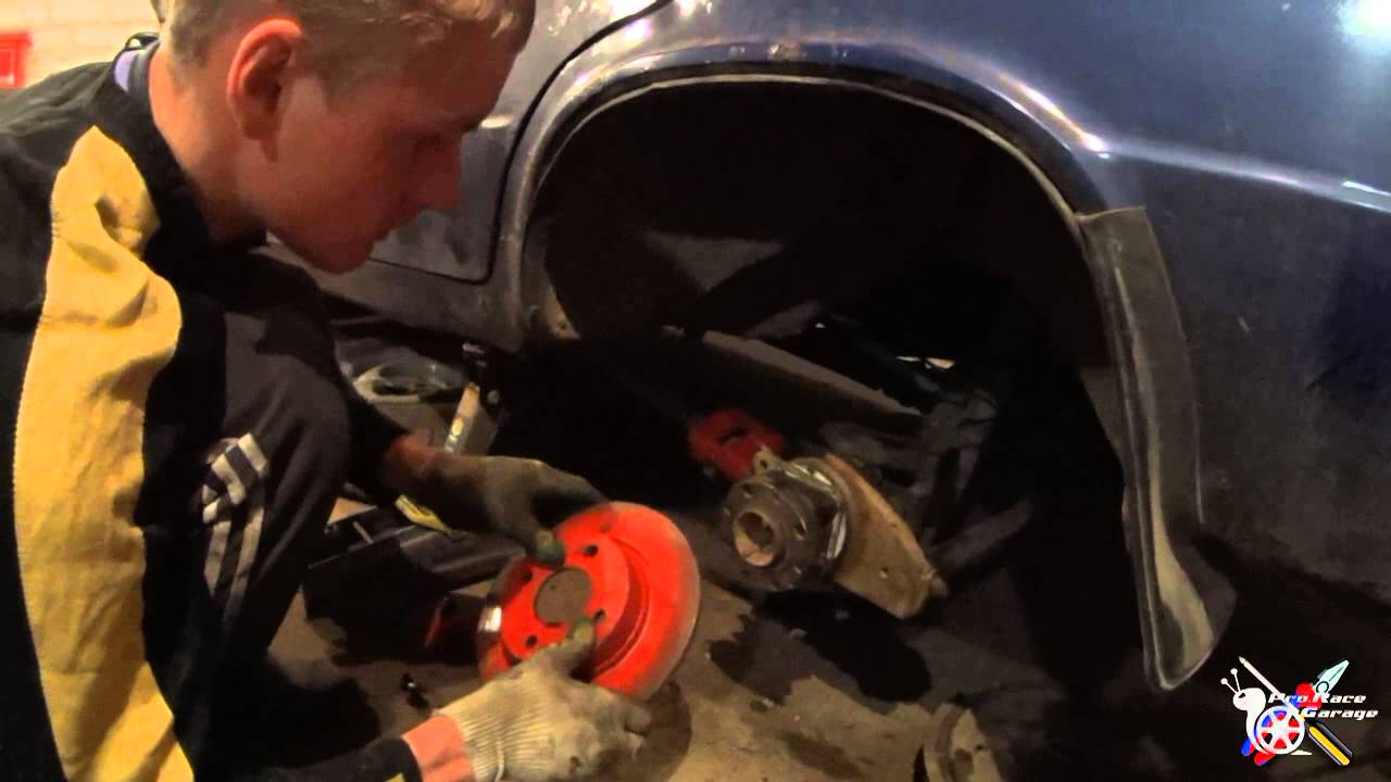 Установка задних дисковых тормозов на классику своими руками