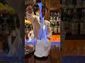 西の炎と氷の魔術師が手がける神秘的なザクロのカクテル！名古屋にあるBAR ZANQでは神秘的なフルーツのカクテルをたのしめます！どのパフォーマンスも美しくて最高でした！#japanesefood