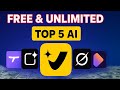 Top 5 best ai video generator | Free and unlimited | ai videos generator | Sgrow yt