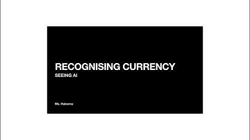 Recognising Currency with Seeing AI | A Simple Guide for the Visually Impaired
