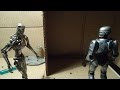 TERMINATOR vs. RoboCop (stop-motion BATTLE 1)