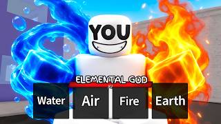 YOU Became ELEMENTAL GOD In Jujutsu Shenanigans