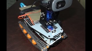 Demo Of Web Controlled Home Surveillance Rover V2 - Baba Awesam