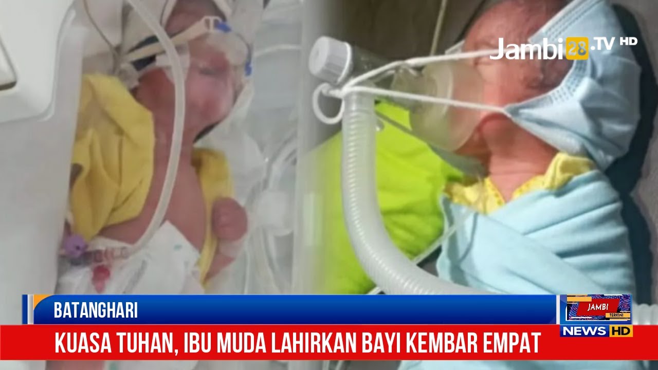 Kuasa Tuhan, Ibu Muda Lahirkan Bayi Kembar Empat
