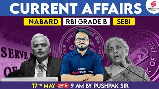 Finance Current Affairs for RBI/ SEBI/ NABARD | RBI Grade B General Awareness 2024 | Pushpak Sir