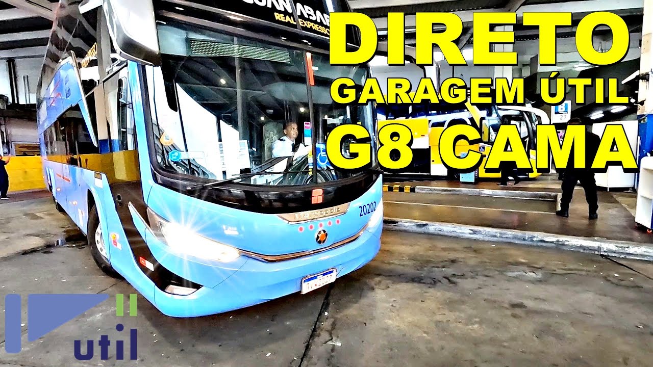 VIAJANDO no SERVIÇO LUXO CAMA da Util | G8 de BH ao RJ