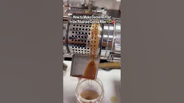 How to Make Cocoa Butter from Roasted Cocoa Nibs 🌱🍫 - www.coldpressoilmachines.com