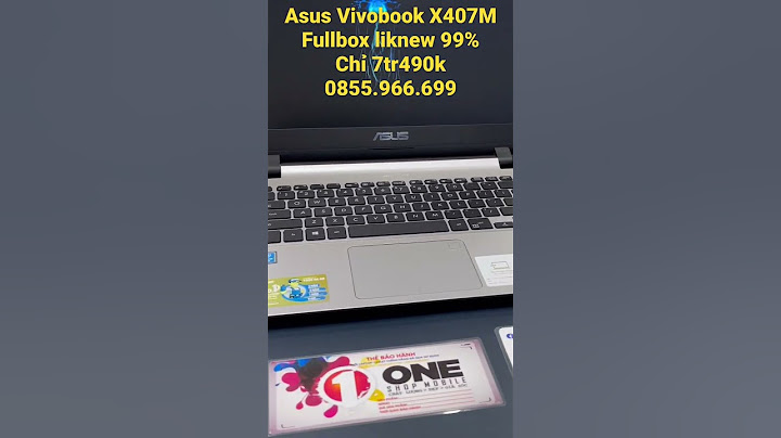 Asus vivobook x407ma bv043t đánh giá