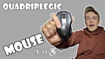Controlling Computer Cursor Without Finger Function - How To | Quadriplegic (C5,C6,C7)