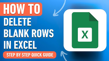 How to Delete Blank Rows in Excel (Easy Tutorial)