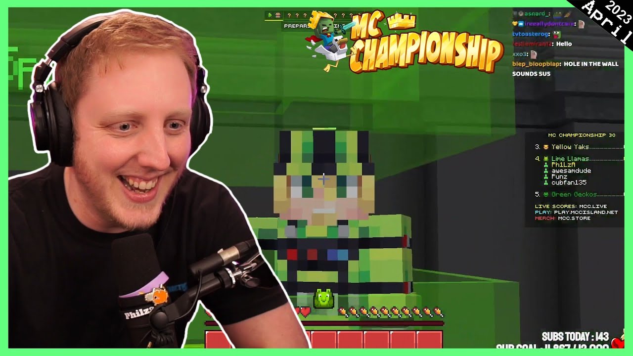 MCC 30 Lime Llamas w/ Cubfan123 , Awesamdude & Punz - Philza VOD - Streamed on April 29 2023