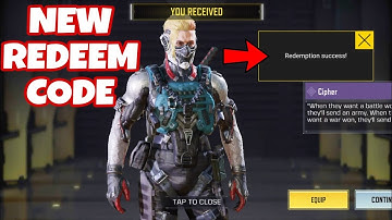 NEW* Redeem code November 15 | CODM Season 10 2022