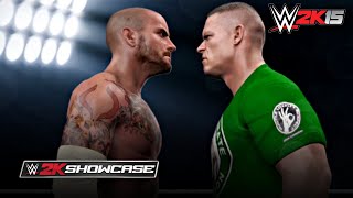  El FIN del SHOWCASE en WWE 2K15 de CM PUNK vs JOHN CENA - EN VIVO!